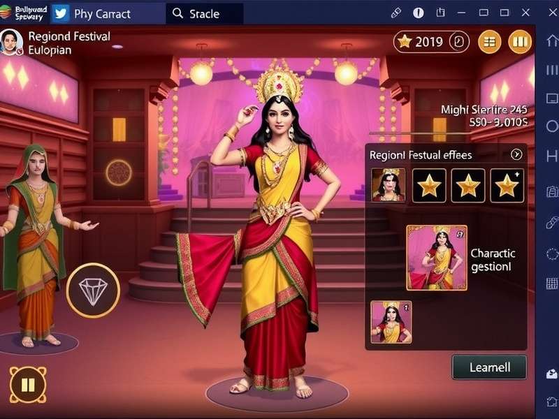 Bollywood Queen S Splendor character customization